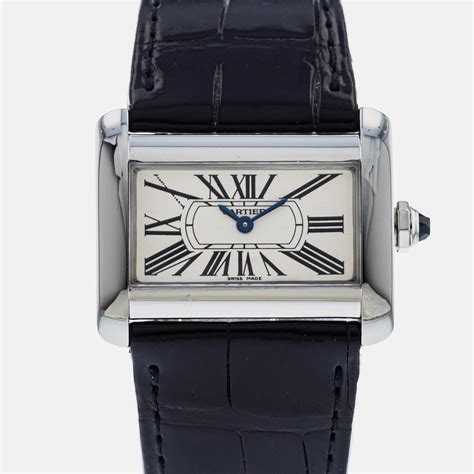 cartier tank divan replica women w6300255|Cartier Tank Divan Mini Ladies Watch W6300255 .